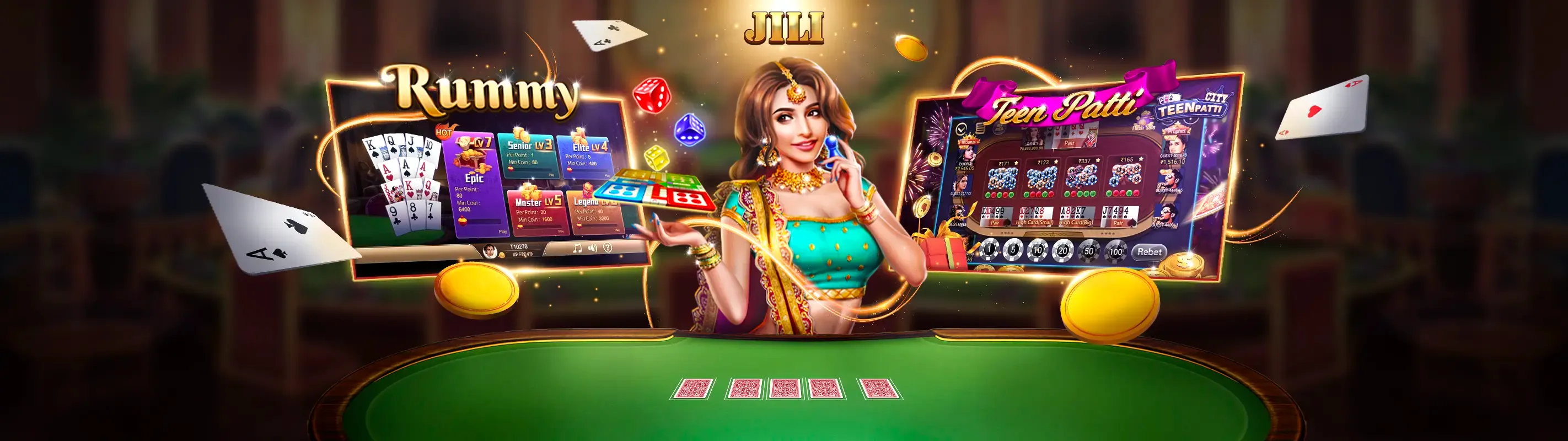 Hình ảnh sòng bạc trực tuyến với người chơi thành công và chip poker, thể hiện chiến lược thắng tại Pet88